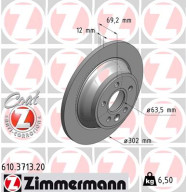 610.3713.20 Brzdový kotouč COAT Z ZIMMERMANN