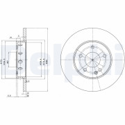 BG2769 Brzdový kotouč DELPHI