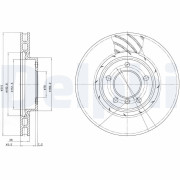 BG3215 Brzdový kotouč DELPHI