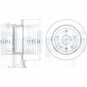 BG3554 Brzdový kotouč DELPHI
