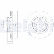 BG4057 Brzdový kotouč DELPHI