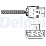 ES10990-12B1 Lambda sonda DELPHI