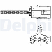 ES10992-12B1 Lambda sonda DELPHI