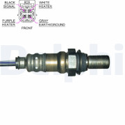 ES20172-12B1 Lambda sonda DELPHI