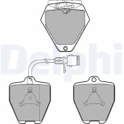 LP1024 Brzdové destičky DELPHI