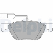 LP1537 Sada brzdových destiček, kotoučová brzda DELPHI
