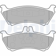 LP1692 Sada brzdových destiček, kotoučová brzda DELPHI