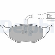 LP1736 Sada brzdových destiček, kotoučová brzda DELPHI