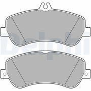 LP2146 Sada brzdových destiček, kotoučová brzda DELPHI