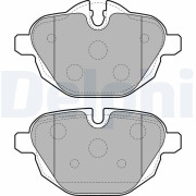 LP2162 Brzdové destičky DELPHI