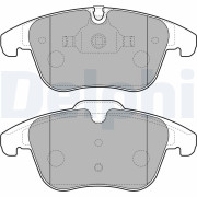 LP2165 Sada brzdových destiček, kotoučová brzda DELPHI