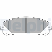 LP2201 Sada brzdových destiček, kotoučová brzda DELPHI