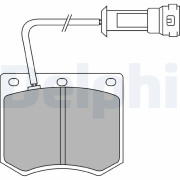 LP241 Sada brzdových destiček, kotoučová brzda DELPHI