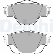 LP2509 Sada brzdových destiček, kotoučová brzda DELPHI