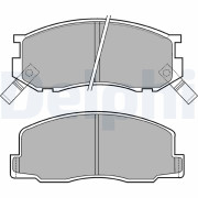 LP409 Brzdové destičky DELPHI