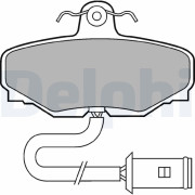 LP430 Sada brzdových destiček, kotoučová brzda DELPHI