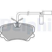 LP560 Sada brzdových destiček, kotoučová brzda DELPHI