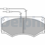 LP583 Sada brzdových destiček, kotoučová brzda DELPHI