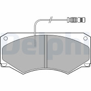 LP698 Sada brzdových destiček, kotoučová brzda DELPHI