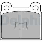 LP86 Sada brzdových destiček, kotoučová brzda DELPHI