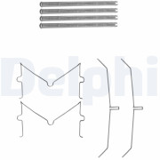 LX0637 Sada prislusenstvi, oblozeni kotoucove brzdy DELPHI