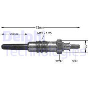 HDS371 Žhavicí svíčka DELPHI