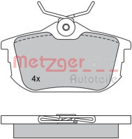 1170118 Brzdové destičky METZGER