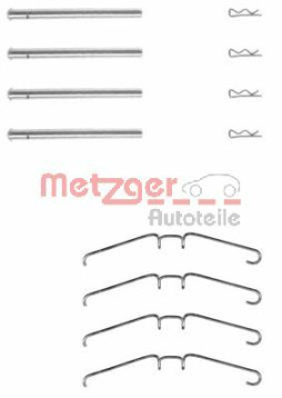 109-1155 Sada prislusenstvi, oblozeni kotoucove brzdy METZGER