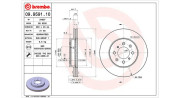 360406028400 Brzdový kotouč MAGNETI MARELLI