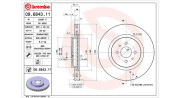 360406010901 Brzdový kotouč MAGNETI MARELLI