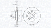 360406029501 Brzdový kotouč MAGNETI MARELLI