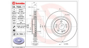 360406033301 Brzdový kotouč MAGNETI MARELLI