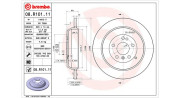 360406062101 Brzdový kotouč MAGNETI MARELLI