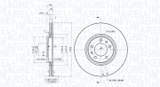 360406067701 Brzdový kotouč MAGNETI MARELLI