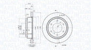 360406096701 Brzdový kotouč MAGNETI MARELLI