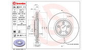 360406111301 Brzdový kotouč MAGNETI MARELLI