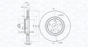 360406111701 Brzdový kotouč MAGNETI MARELLI