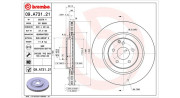 360406114501 Brzdový kotouč MAGNETI MARELLI