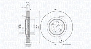 360406117801 Brzdový kotouč MAGNETI MARELLI