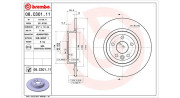 360406138801 Brzdový kotouč MAGNETI MARELLI