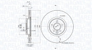 360406156501 Brzdový kotouč MAGNETI MARELLI