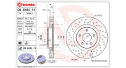 360406067202 Brzdový kotouč MAGNETI MARELLI