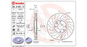 360406070002 Brzdový kotouč MAGNETI MARELLI