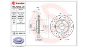 360406077802 Brzdový kotouč MAGNETI MARELLI