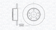 361302040255 Brzdový kotouč MAGNETI MARELLI