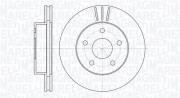 361302040420 Brzdový kotouč MAGNETI MARELLI