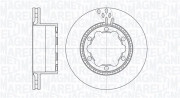 361302040458 Brzdový kotouč MAGNETI MARELLI