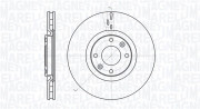 361302040508 Brzdový kotouč MAGNETI MARELLI