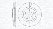 361302040564 Brzdový kotouč MAGNETI MARELLI