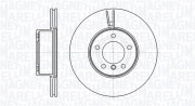 361302040600 Brzdový kotouč MAGNETI MARELLI